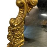 Vintage gold baroque mirror / wall mirror