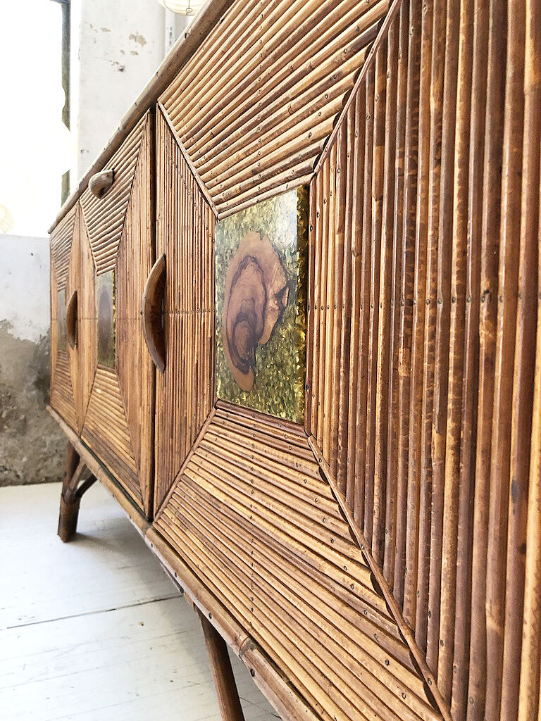 Tropicalist rattan sideboard 60