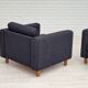 1970s, Danish design by H.J. Wegner, reupholstered armchair, model GE300.