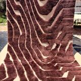 Mrirt rug 300x200 cm – Thick premium wool, abstract chocolate pattern