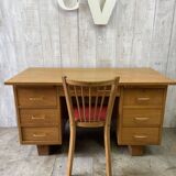 Vintage desk set and Baumann chair