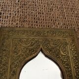 Brass mirror