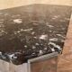 Table basse marbre & inox « Roche Bobois » - années 70