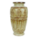 1960s 70s bay keramik VASE floorvase 72 40 beige and brown relief pattern
