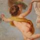 19th century Italian painting of a game of cherubs