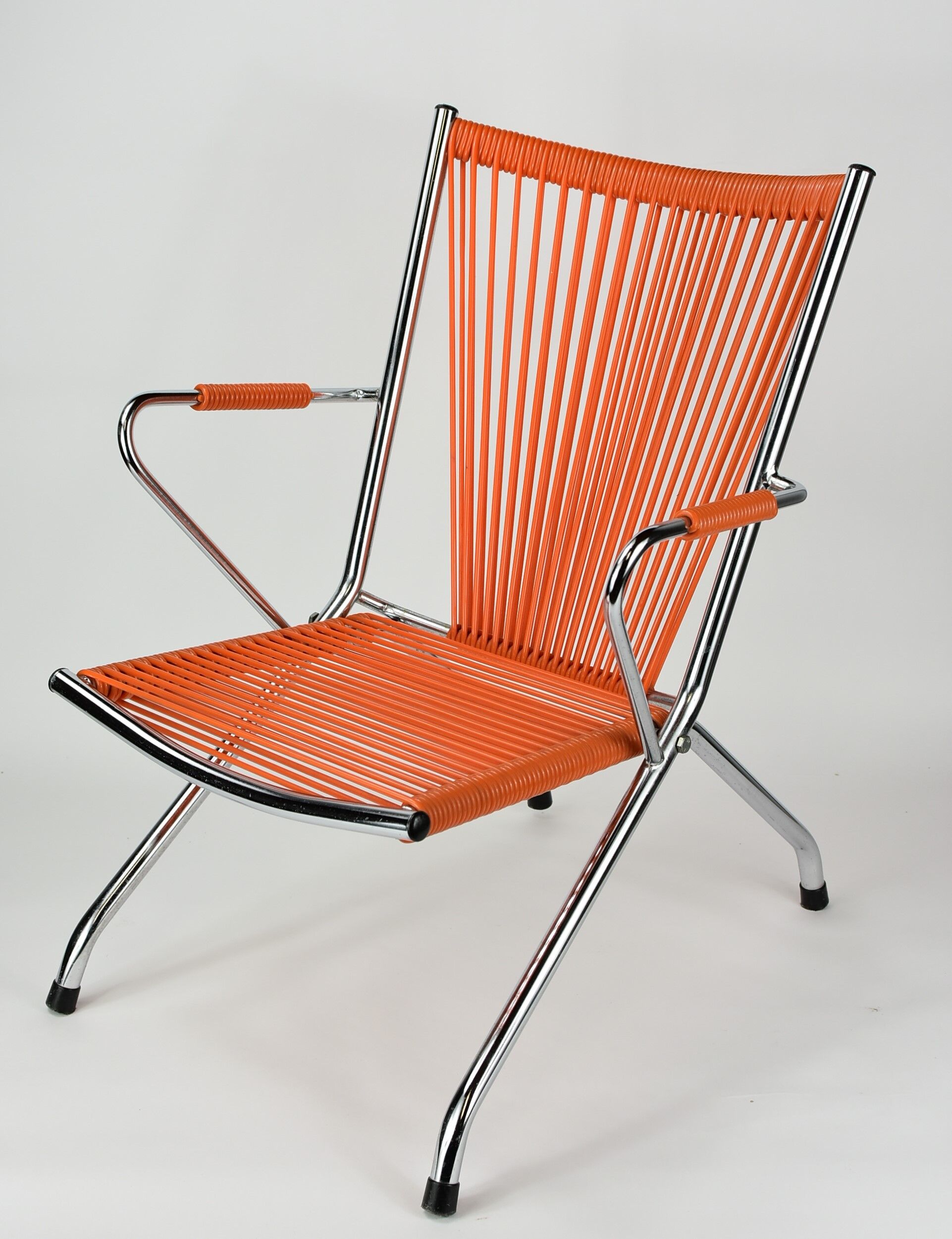 Vintage orange children's chair
