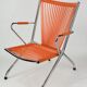 Vintage orange children's chair
