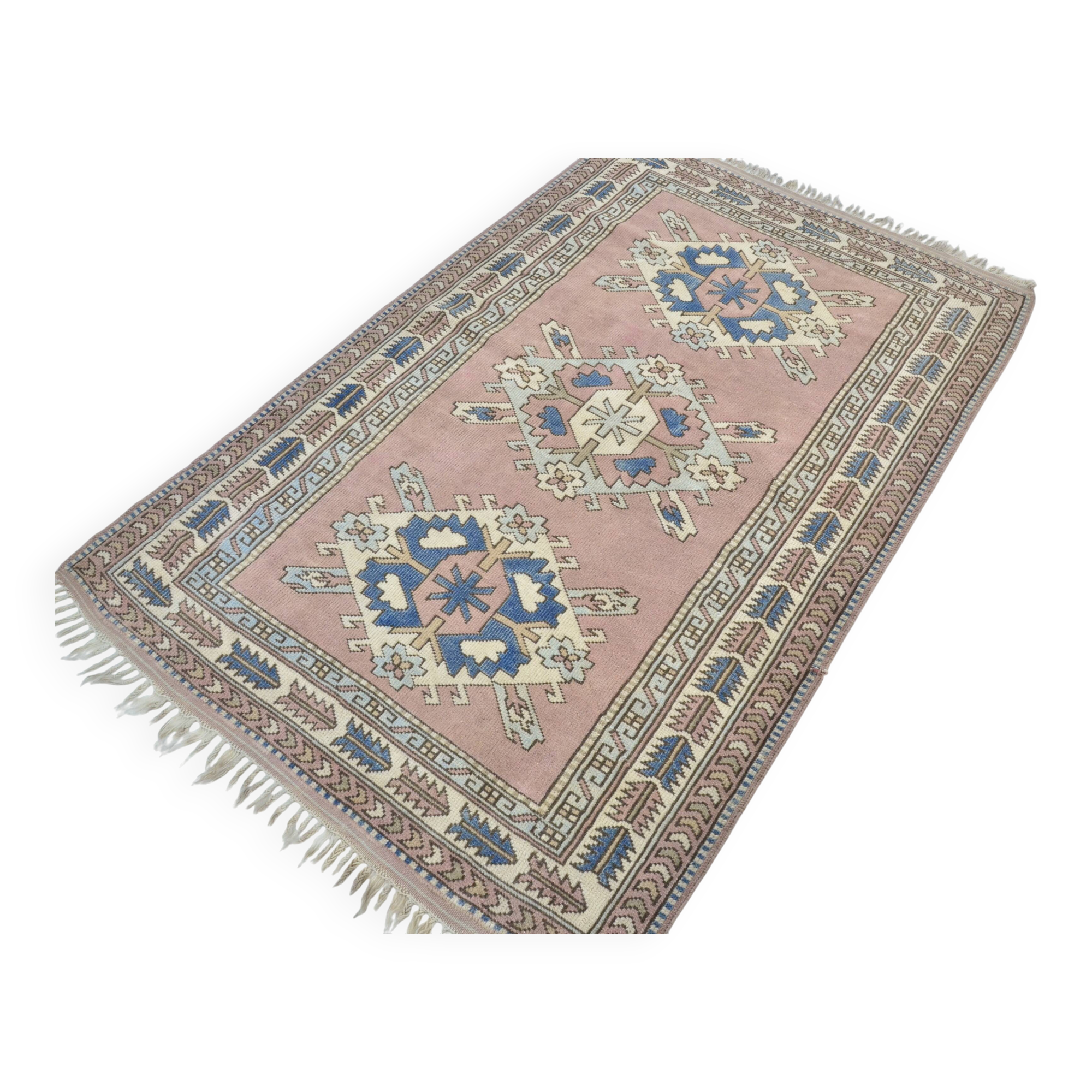 Turkish Oushak handmade rug sku 3602