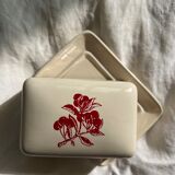 Red Checkerboard Butter Butter Counter Family