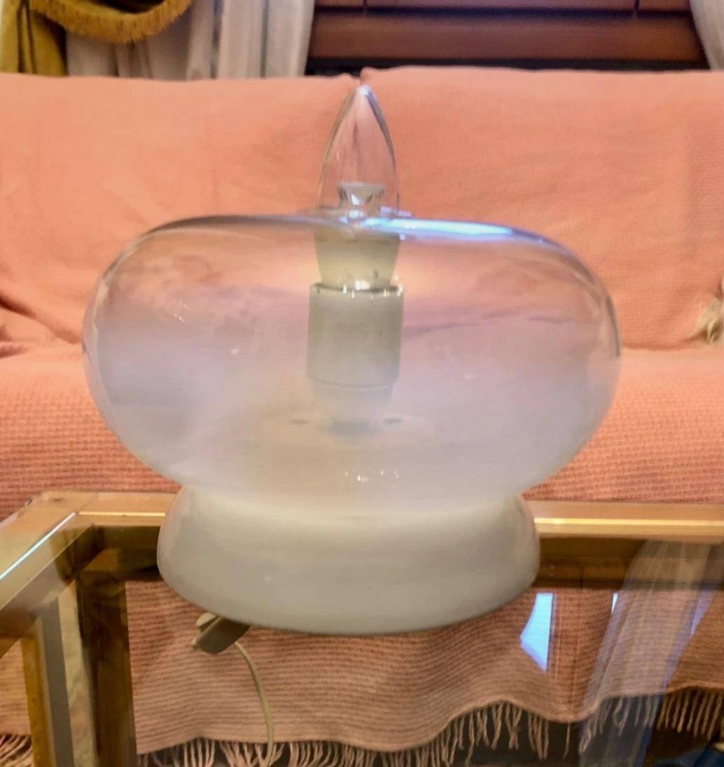 lampe verre italie roberto pamio ou giusto toso