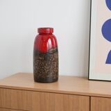 Ceramic vase, German design, 1960s, manufactured in West Germany, model 553