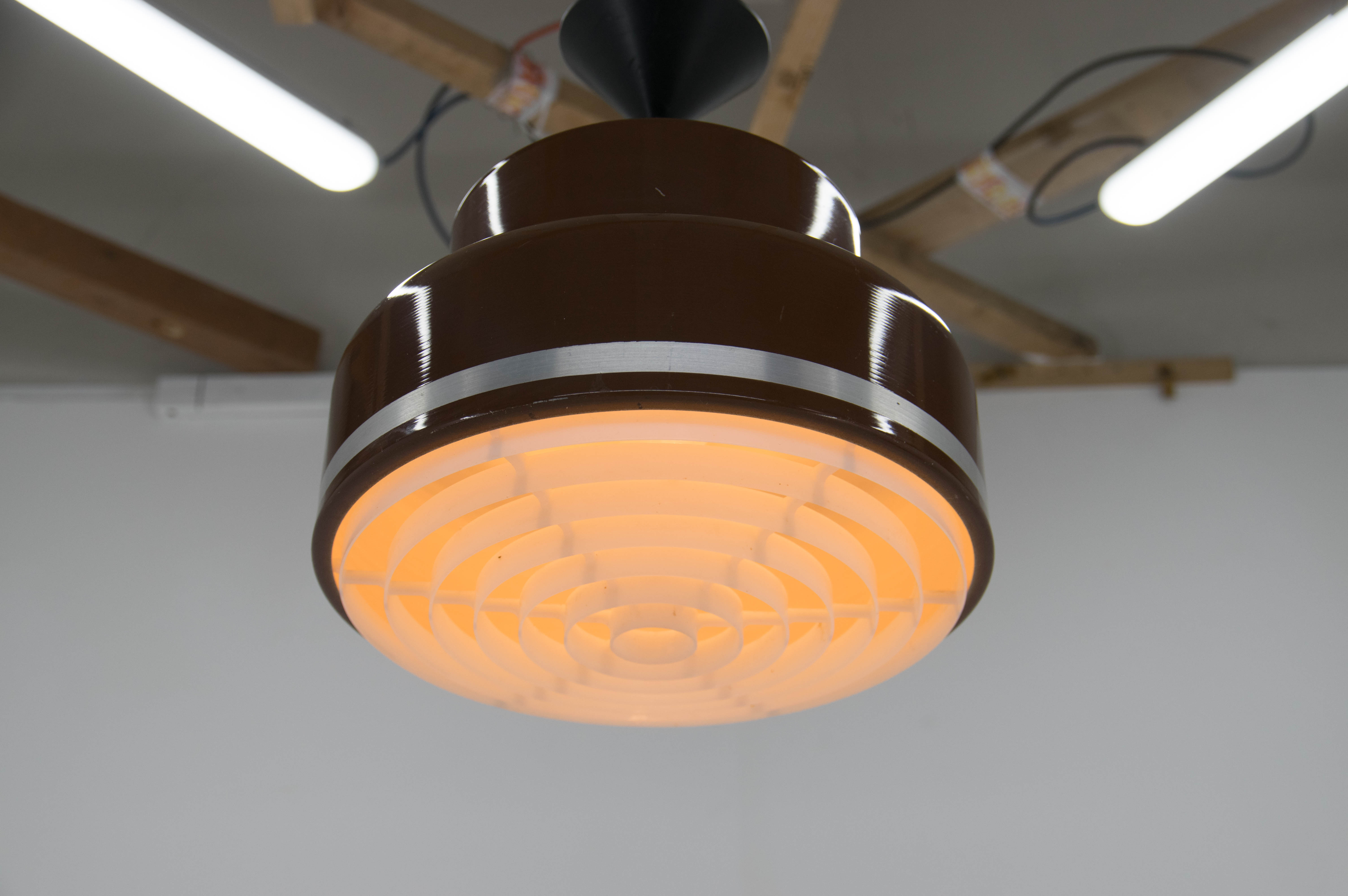 Mid-century design pendant, 1970s