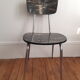 Set of 4 formica chairs signed roc