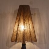 Large stoneware lamp by Jc Courjault for Keraluc