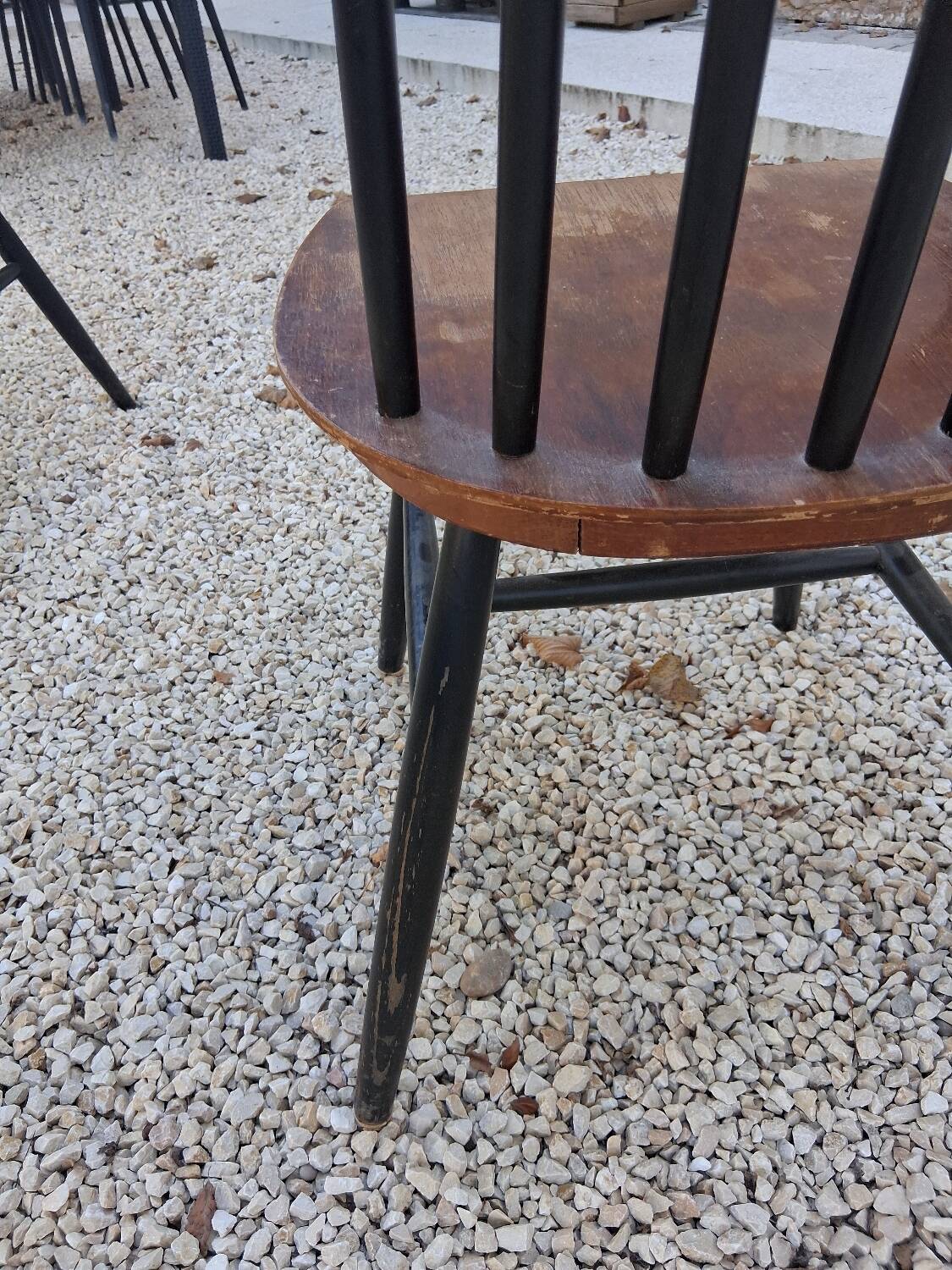 4 Fanett type chairs designed by Ilmari Tapiovara