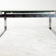 Coffe Table designed by Vittorio Introini, Steel and Glass, Italy, 1970s