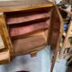 Art Deco sideboard buffet, walnut veneer, 30/40 mm thick