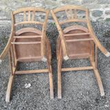 Paire de chaises bistrot