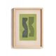 abstract painting on paper B48 signed eawy