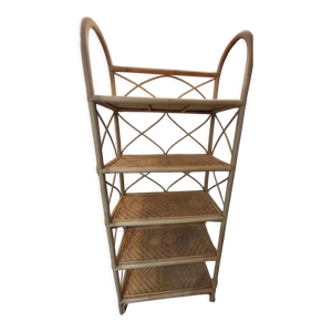 Etagere en rotin