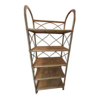 Etagere en rotin