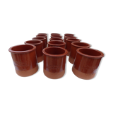 Marble pot VINTAGE inscription Flavor of yesteryear Yoplait brand C. MEIDIANO-VILA REAL