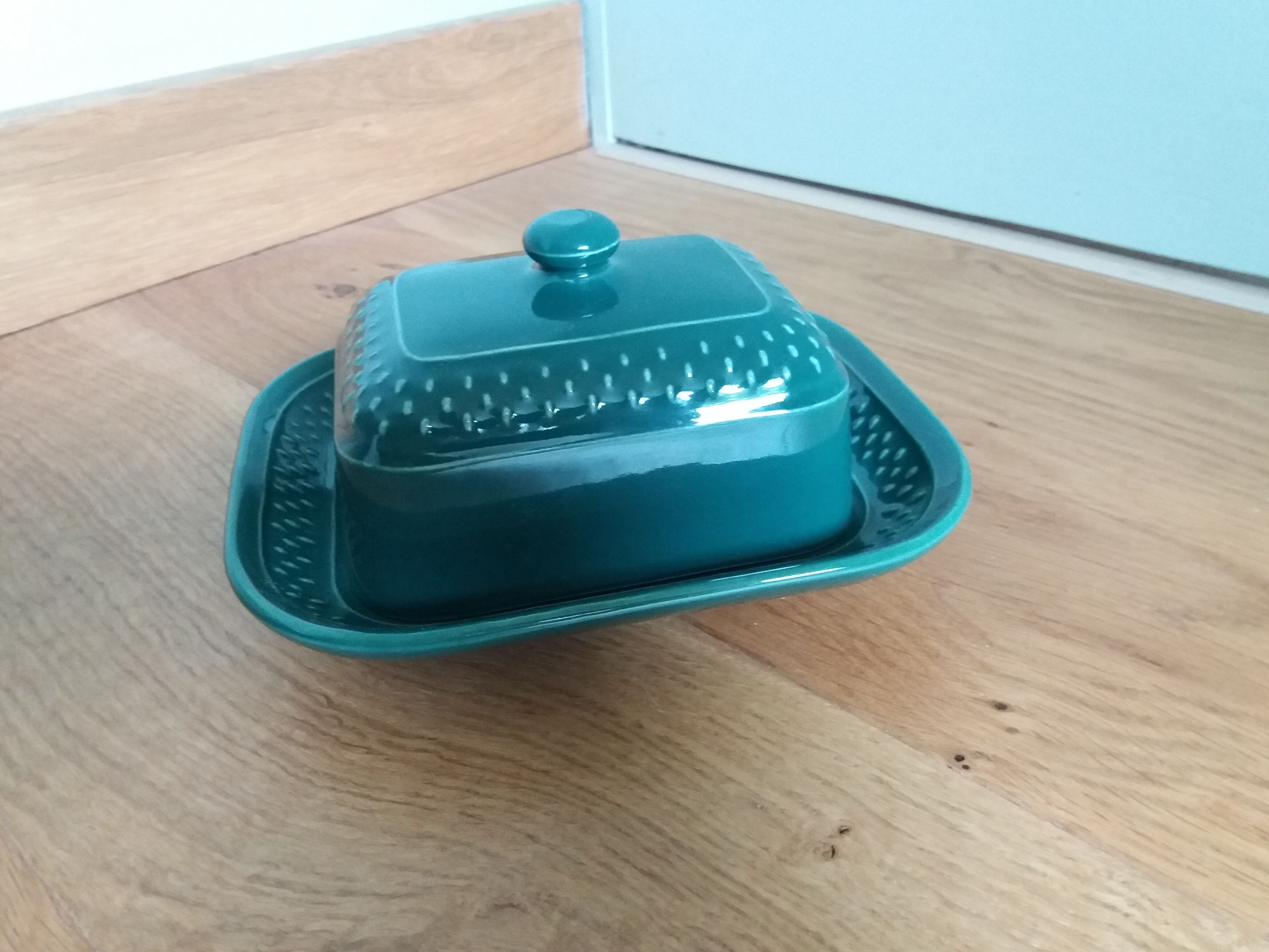Butter dish Genevieve Lethu, Rice grain collection, 1984