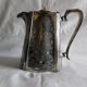 Silver metal coffee pourer