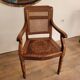 Early 20th century wooden barber's chair