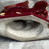Art Deco sculpture 1930-1940 - Signed ceramic fish