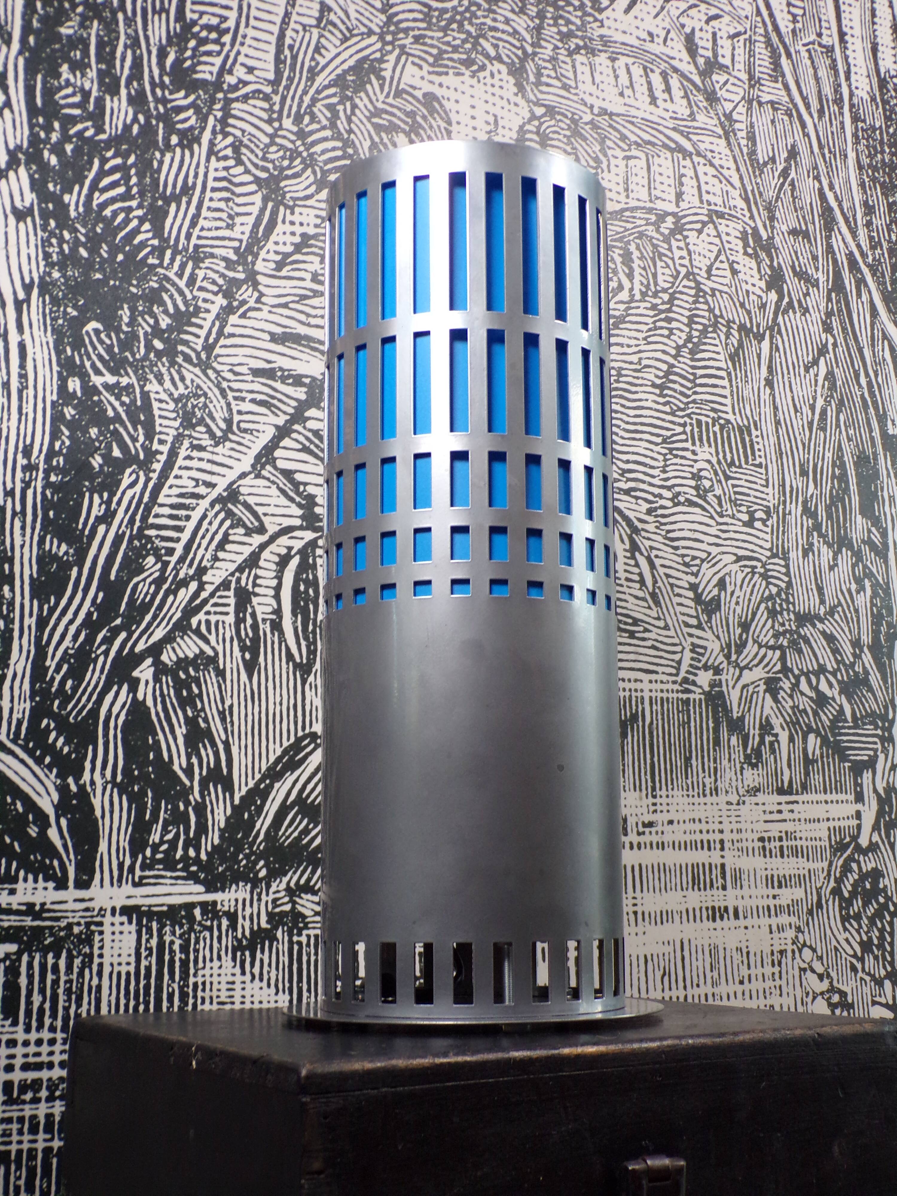 1980 metal building lamp