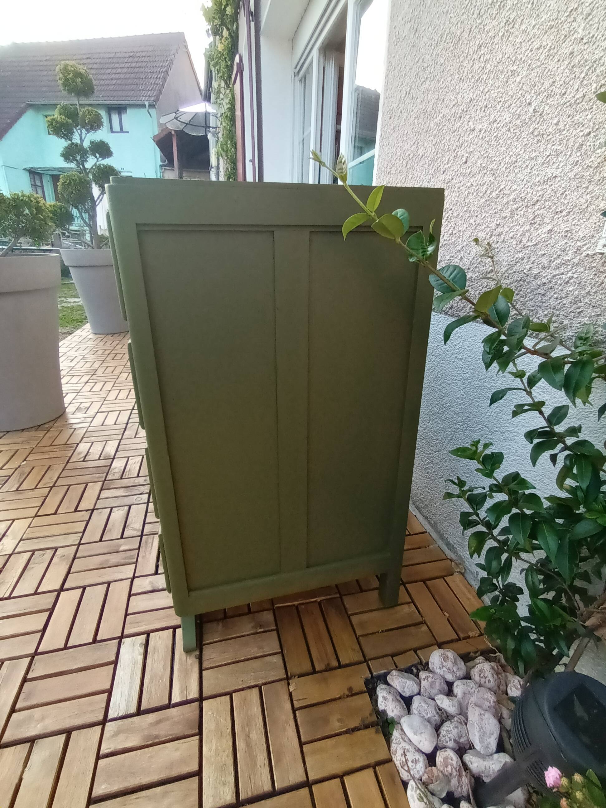 Revamped vintage chest of drawers