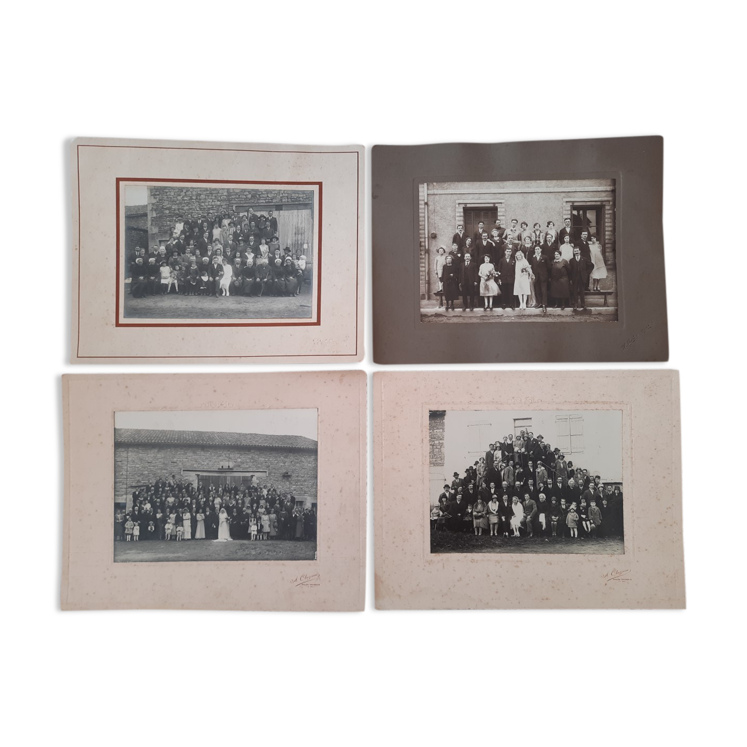 Set of 4 photographs 30s