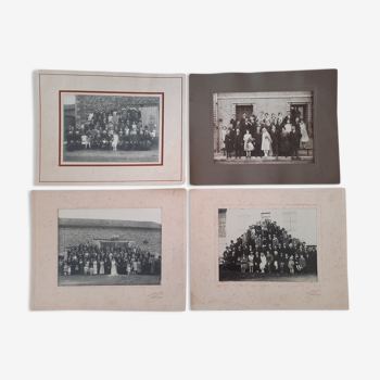 Set of 4 photographs 30s