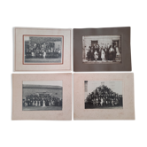 Set of 4 photographs 30s