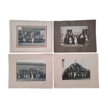 Set of 4 photographs 30s