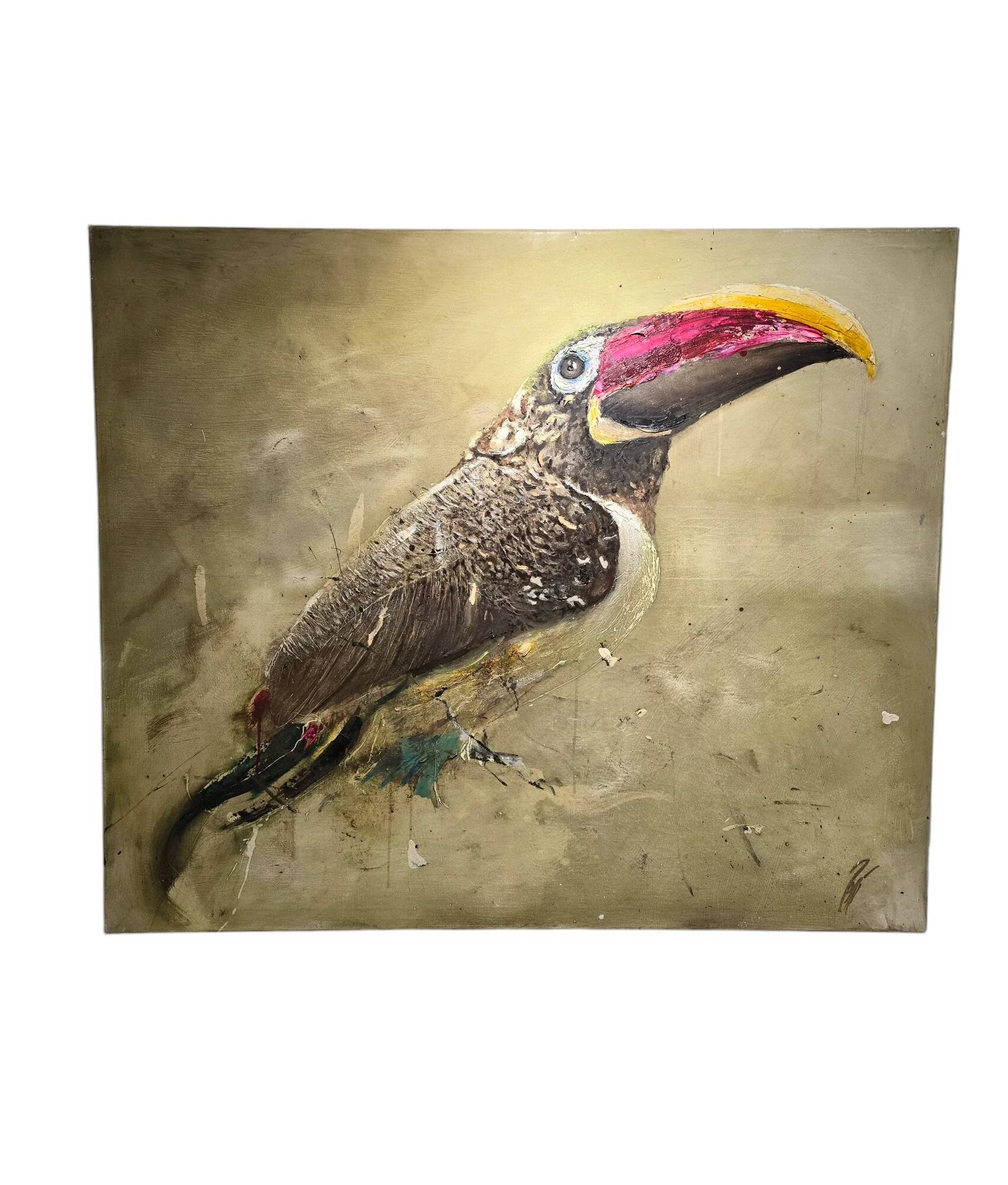 Grand Tableau toucan - Georges Rossi