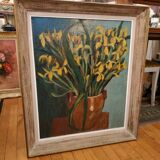 Peinture bouquet de jonquilles