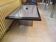 Transformable coffee table in marble and brass – fedam – italian design
