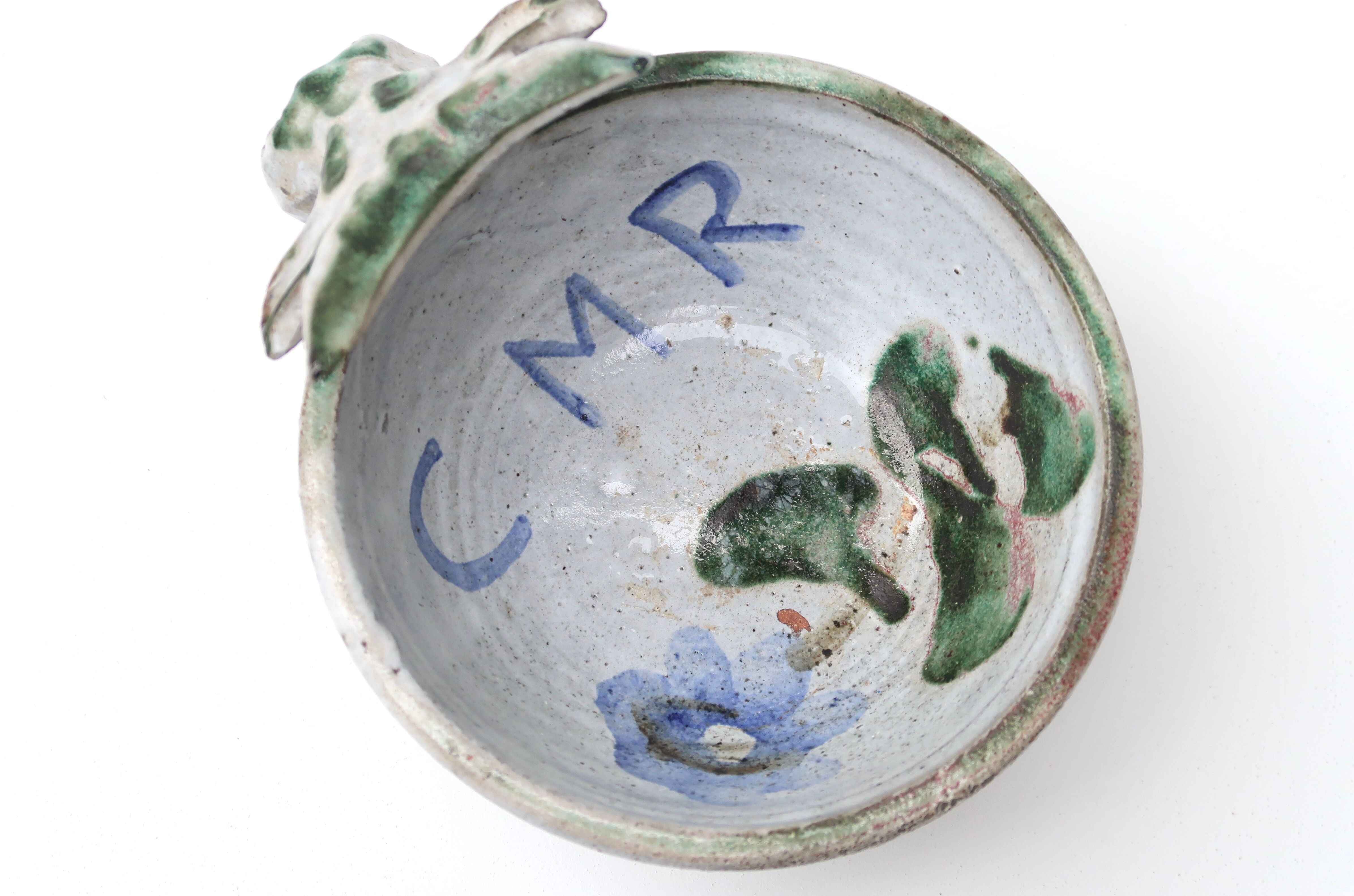 Empty ceramic bull pocket by Albert Thiry, 60s
