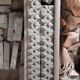 Printing cabinet 16 drawers with these lead letters