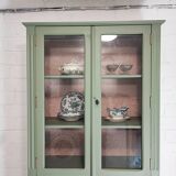 English green glazed sideboard