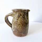 Old pitcher in pyrite stoneware