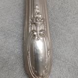 Paire de couverts a entremets argent et dore