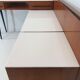 Chest of drawer and writing desk designed by Mojmít Požár, 1960's.