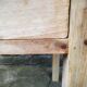 Old butcher's bill in solid beech