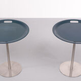 Tables Petrol Blue by Jasper Morrison
