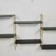 Vintage metal shelves