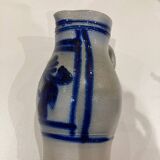 Enamelled stoneware jug from Alsace