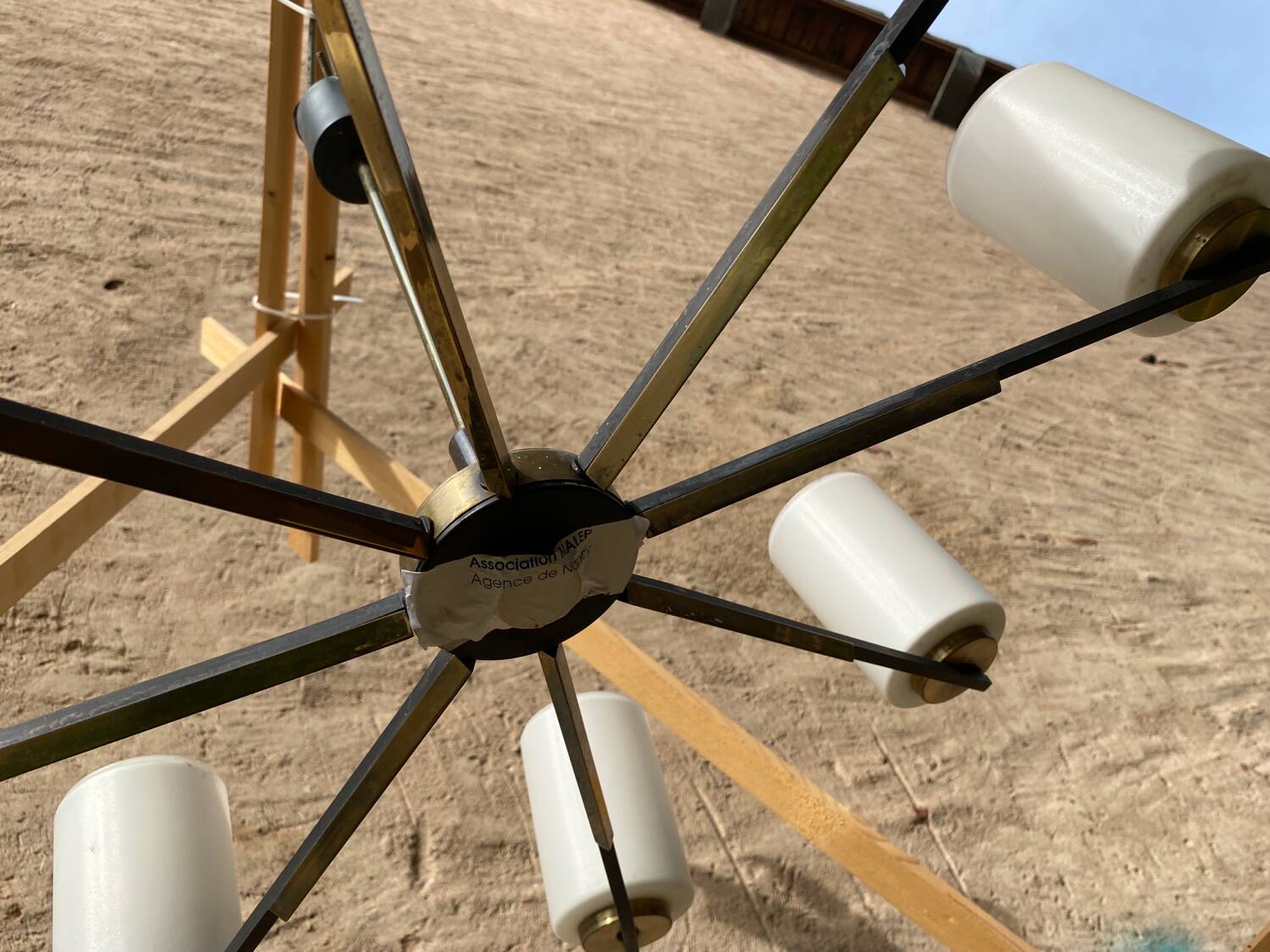 Chandelier 8 lights Kaiser lights